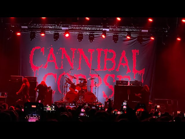 Cannibal Corpse:- “Inhumane Harvest” Live at O2 Victoria Warehouse, Manchester, UK 27/09/24