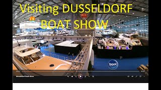Visiting dusseldorf boat show