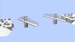 Rendsburg Alte Straßen-Drehbrücke