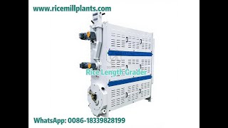 Rice Length Grader | Removes Broken Rice, Stones & Impurities