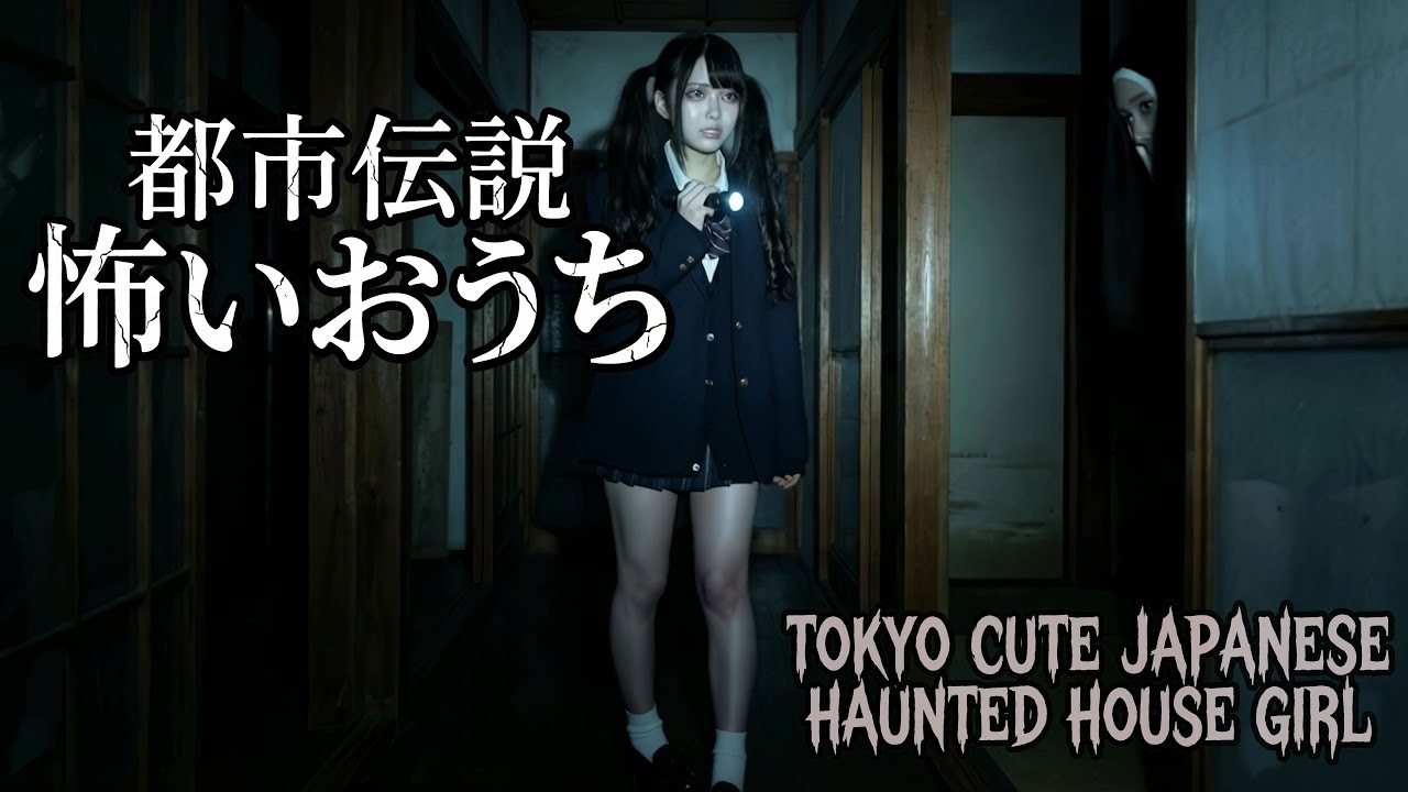 Tokyo Cute Japanese Haunted House Girl  ~都市伝説こわいおうち~