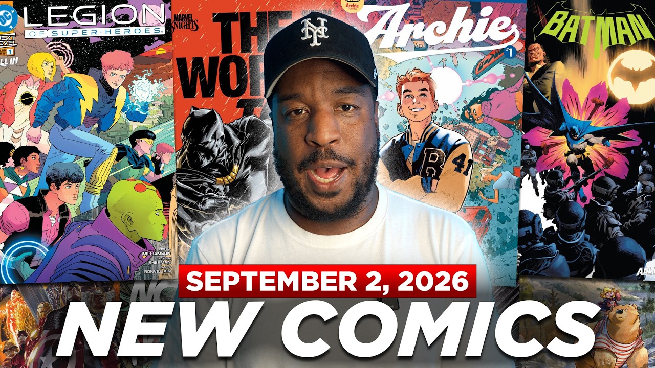 NEW COMIC BOOK DAY 9/2/26 | LEGION OF SUPERHEROES #1, TEEN TITANS #1, BATMAN: BAD SEEDS CONTINUES!