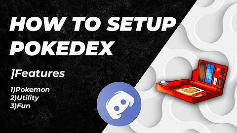How to setup Pokedex bot discord very easily on your smartphone Android/iOS | Pokemon Details