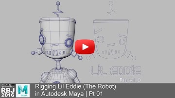 Lil Eddie (The Robot) Rigging in Maya - Pt 01 by Rob Bryant, Jr