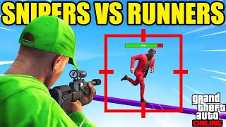 Snipers Vs Runners On Gta 5 Gta 5 Funny Moments - Black Fox Tamil Gaming 3