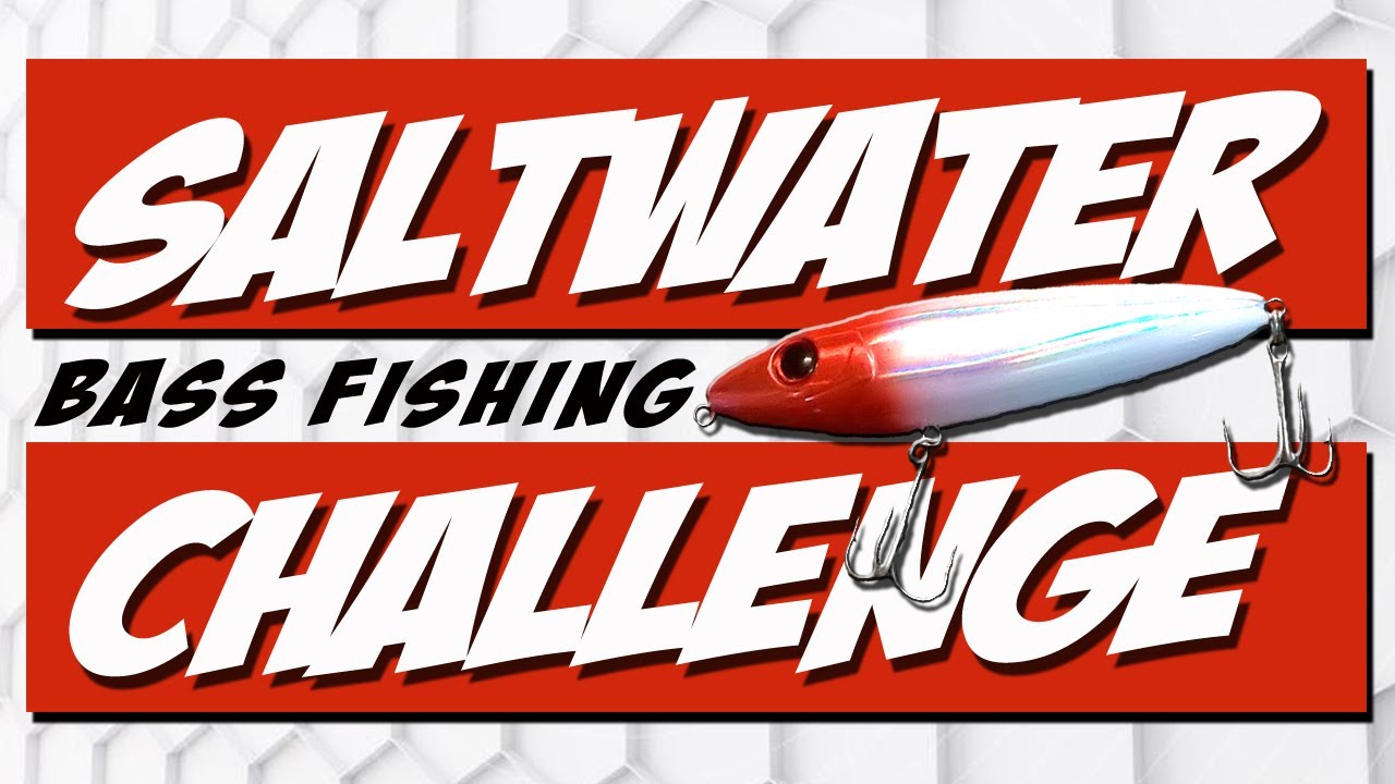 Saltwater Lure Bass Fishing Challenge - Walmart Bomber Lure 