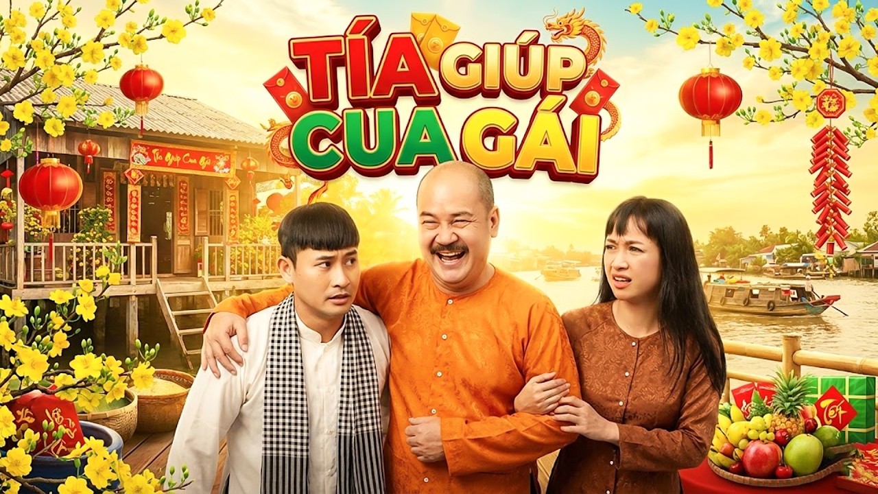 PHIM TẾT 2026 | TẾT TÍA GIÚP CUA GÁI | Phim Hài Tết Việt Nam 2026 | Phim Tết Miền Tây Hay 2026