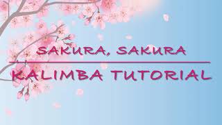 Download Lagu Sakura, Sakura - trad. Japanese song | kalimba tutorial MP3