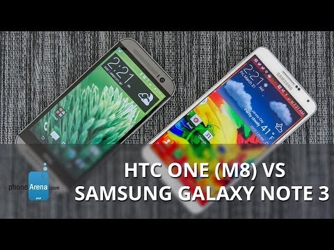 HTC One (M8) vs Samsung Galaxy Note 3