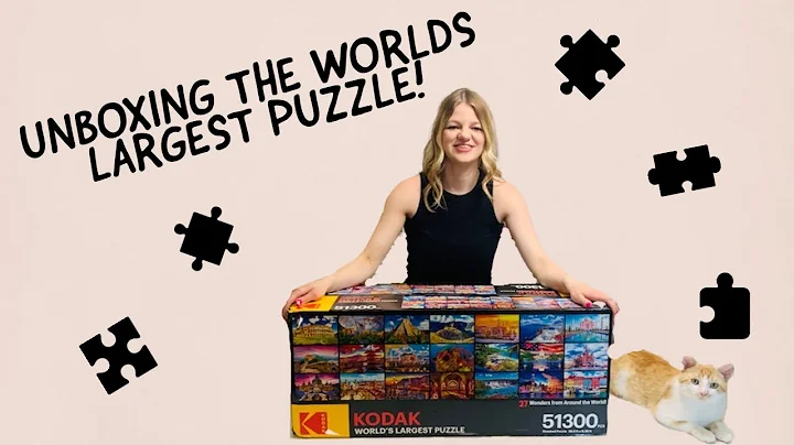 The Worlds Largest Puzzle, 51,300 Pieces - UNBOXING!!!