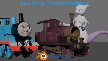 how to rig Thomas models in Blender 4.5.1 and beyond (tutorial)