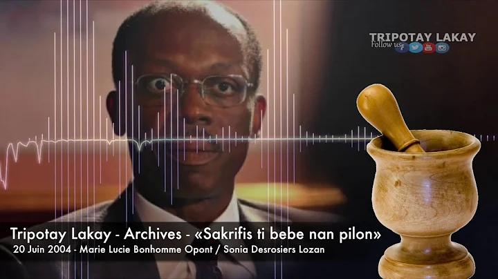 Sonia Desrosiers ap temwaye kijan yo te pile yon t...