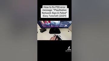 How to fix PS5 error message “PlayStation Network Sign-In Failed” (Easy Tutorial!) (2024)