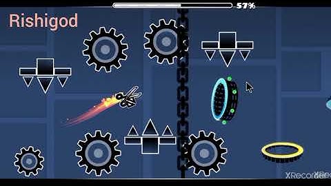 "Risen up" by falky16 and Rishigod (me) | Geometry Dash