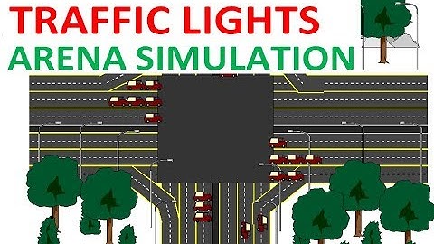 Traffic Lights arena simulation