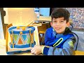 Jason and Alex visit the toy store for music instruments vlog