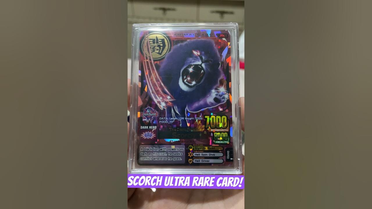 🟣🔥SCORCH ANIMAL KAISER ULTRA RARE CARD - YouTube
