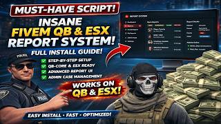 BEST FiveM REPORT SYSTEM 2026? (QB + ESX Setup)