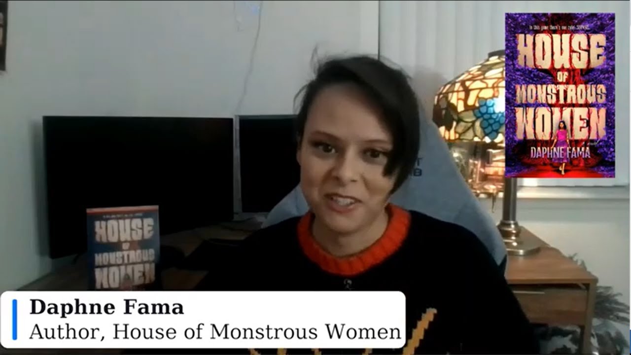 Daphne Fama talks about her new book, The House of Monstrous Women, with her editor, Candice Coote