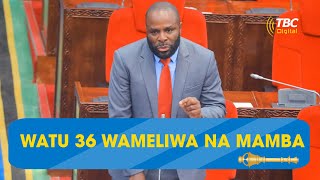 WATU 36 WALIWA NA MAMBA | SHIGONGO ATAKA BUNGE LISIMAMISHE SHUGHULI 'HII NI DHARURA'