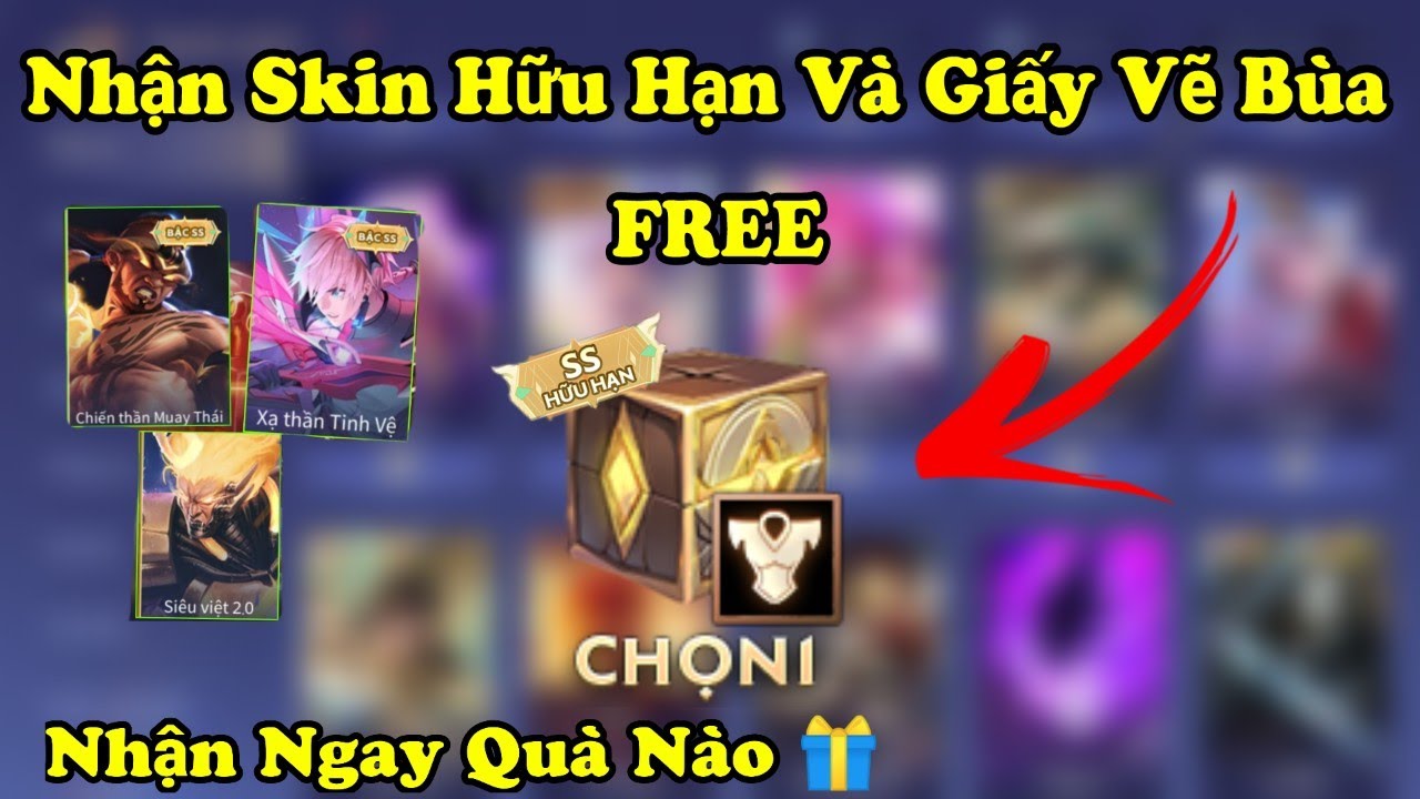 Liên Quân | Nhận FREE Skin S Hữu Hạn Và Giấy Vẽ Bùa Tuyệt Sắc Từ Sự Kiện Mới Tháng 12