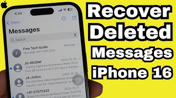 How to Recover Deleted Text Messages iPhone 16 Pro, 16 Pro Max