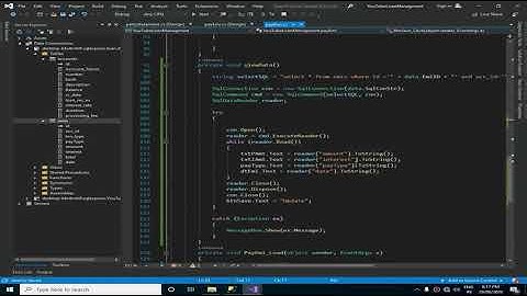 #azadeducation loan management c# project | emi edit | auto refresh statement | emi reports