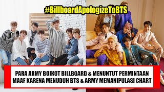 PARA ARMY BOIKOT BILLBOARD & MENUNTUT PERMINTAAN MAAF KARENA MENUDUH BTS & ARMY MANIPULASI CHART !!