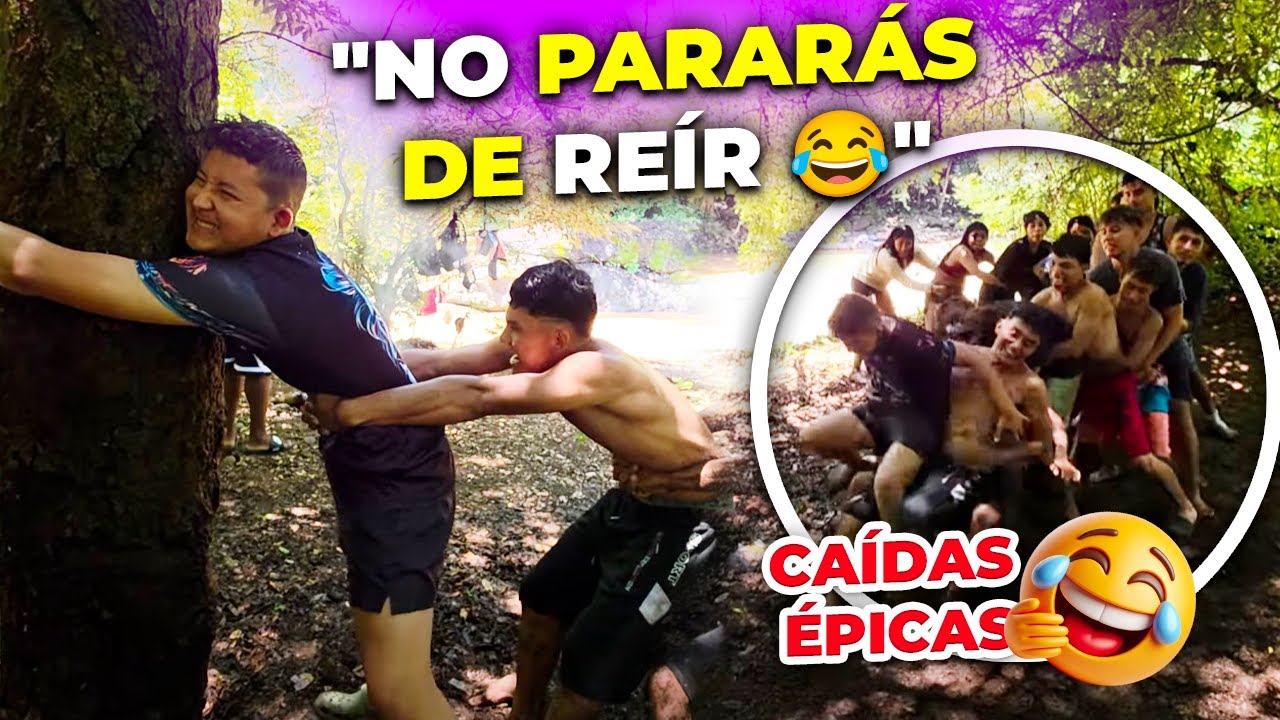 Prepárate para soltar la carcajada 😆 con las caídas más épicas jugando arranca cebolla