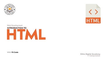 Introduction to HTML | Hyper Text Markup Language - PART 1