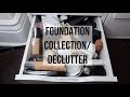 foundation collection and declutter | luxury beauty | spring 2021