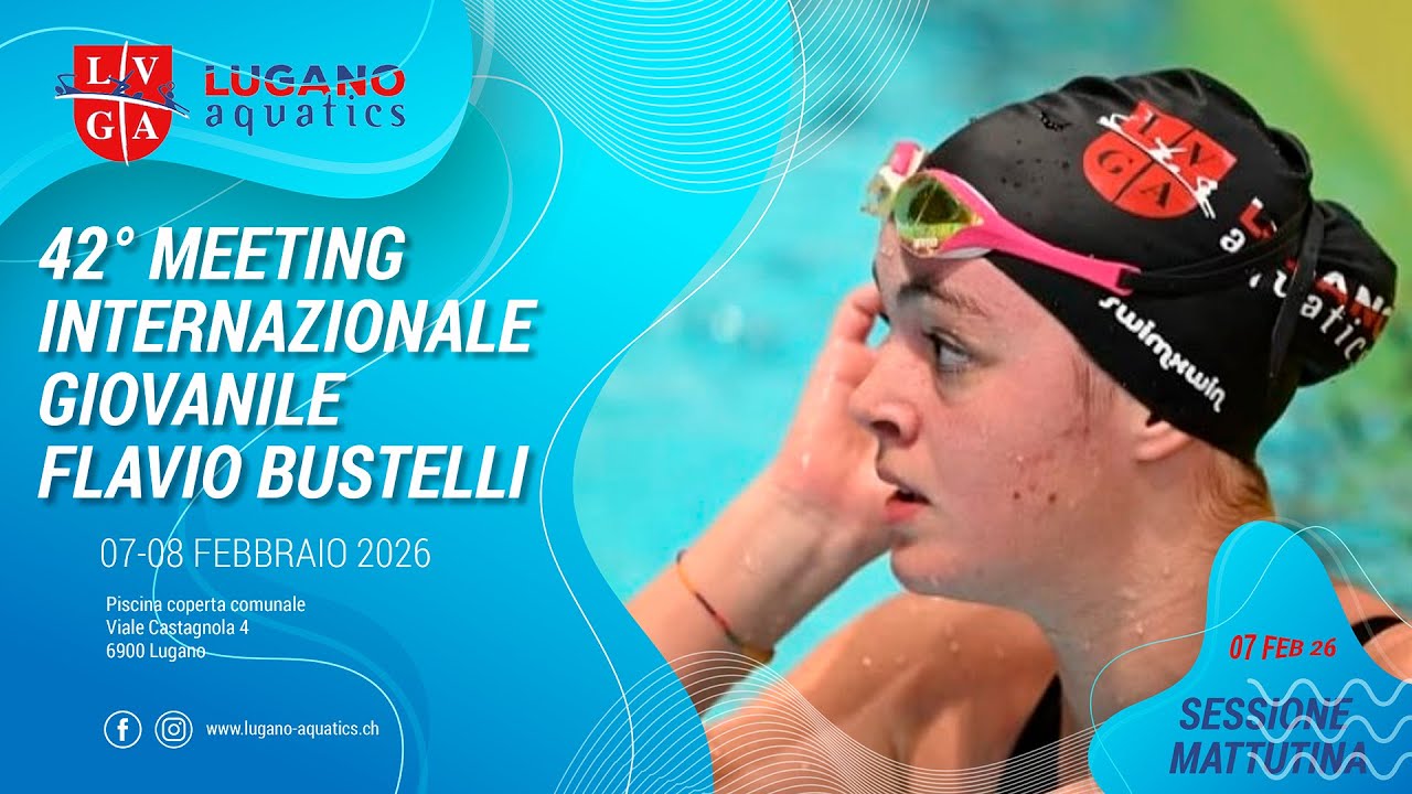 42° Meeting Internazionale Giovanile Flavio Bustelli - 07 Febbraio 2026 - Sessione Mattutina - Nuoto