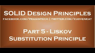 Liskov Substitution Principle