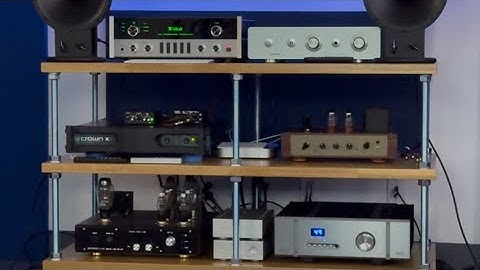 DIY Demos, McIntosh C22, Pass Labs INT-25, Sugden A21SE, Vincent SV-237mkII, Erhard Aretha