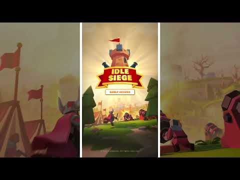 Idle Siege: Oorlogssimulatorspel

