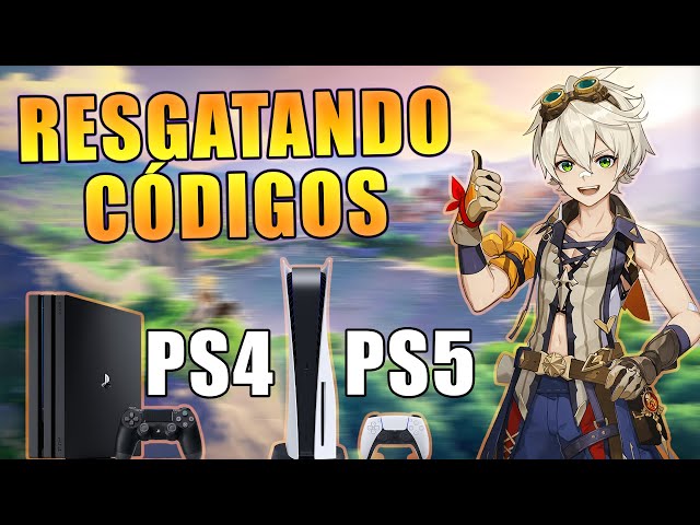 COMO RESGATAR CÓDIGOS DE GENSHIN IMPACT NO PS4 E PS5 