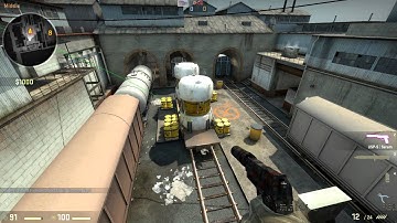 CS:GO bomb train smoke on de_train