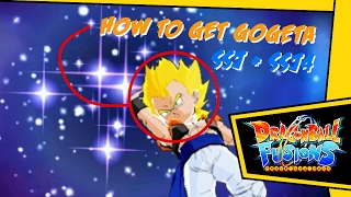 How To Get Gogeta Dragon Ball Fusions 3Ds - Extra