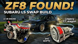 I FOUND the Perfect Transmission for the LS Swapped Subaru! (ZF8 8HP70)