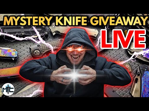 MYSTERY KNIFE GIVEAWAY LIVE WITH METAL COMPLEX! + Knives & Knonsense