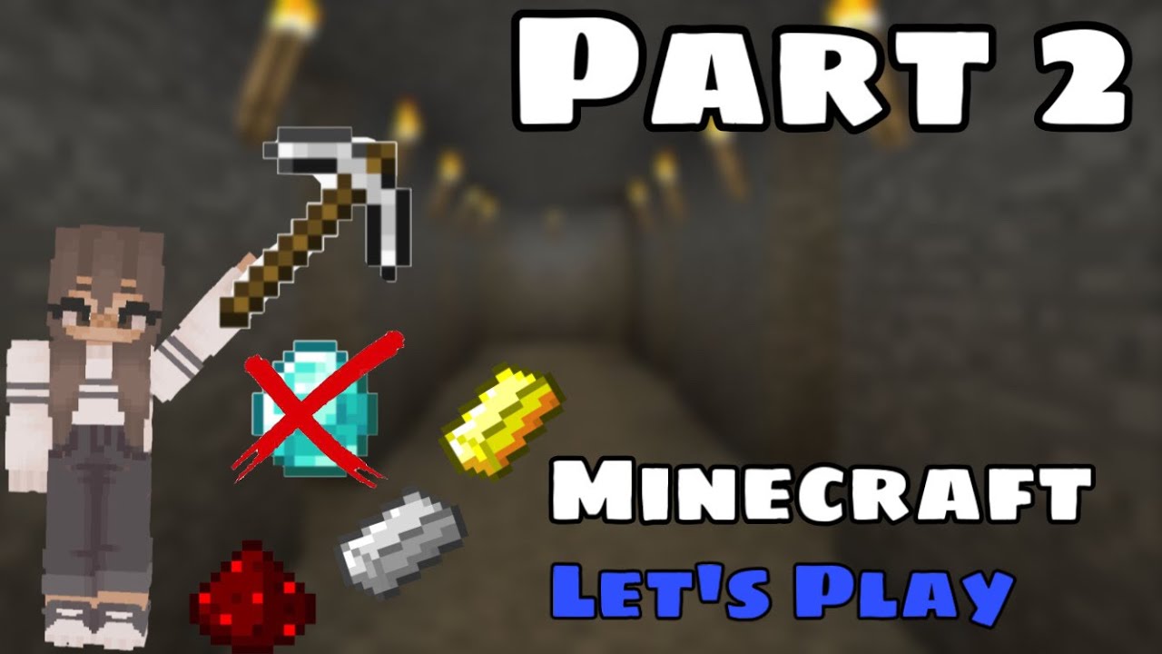 Mining *omg* diamonds : Minecraft Let’s Play Episode 2 - YouTube