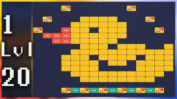 Brick Breaker Shoot & Blast - Gameplay Walkthrough - Levels 1-20