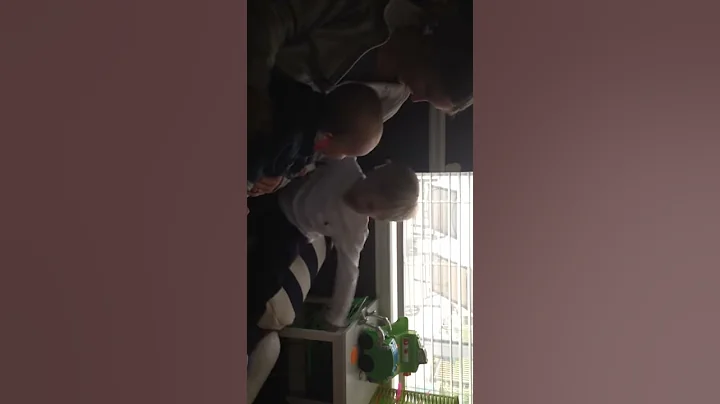 Carson and Lilah playing 11/2/14