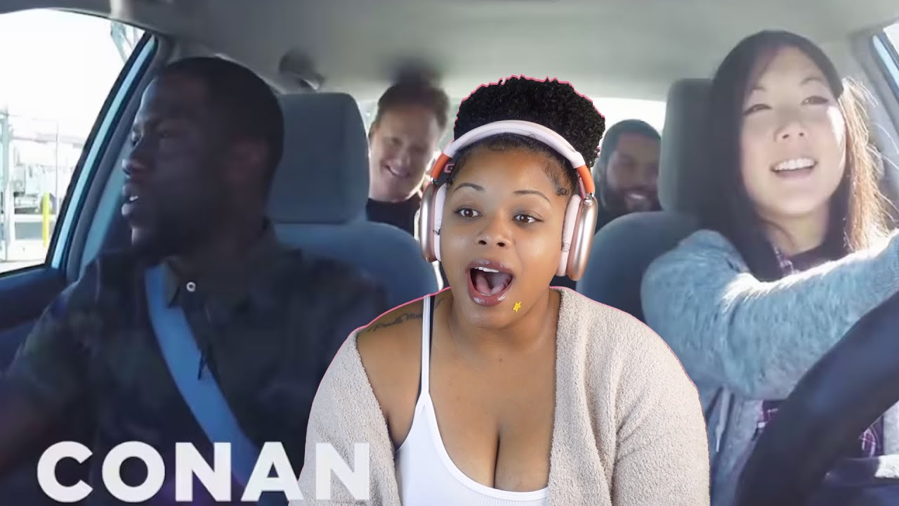 Айс Кьюб, Кевин Харт и Конан помогают водителю-студенту | КОНАН на TBS | РЕАКЦИЯ |