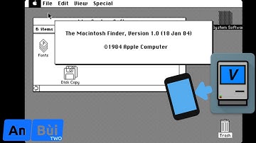 Giả lập Macintosh 1.0 trên điện thoại Android với Mini vMac