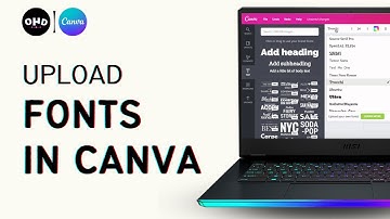 How to Upload Font in Canva | Add Custom Fonts in Canva (Canva Tutorial for Beginners)