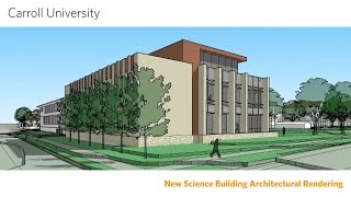 Hastad Hall Architectual Rendering Fly-By | Carroll University