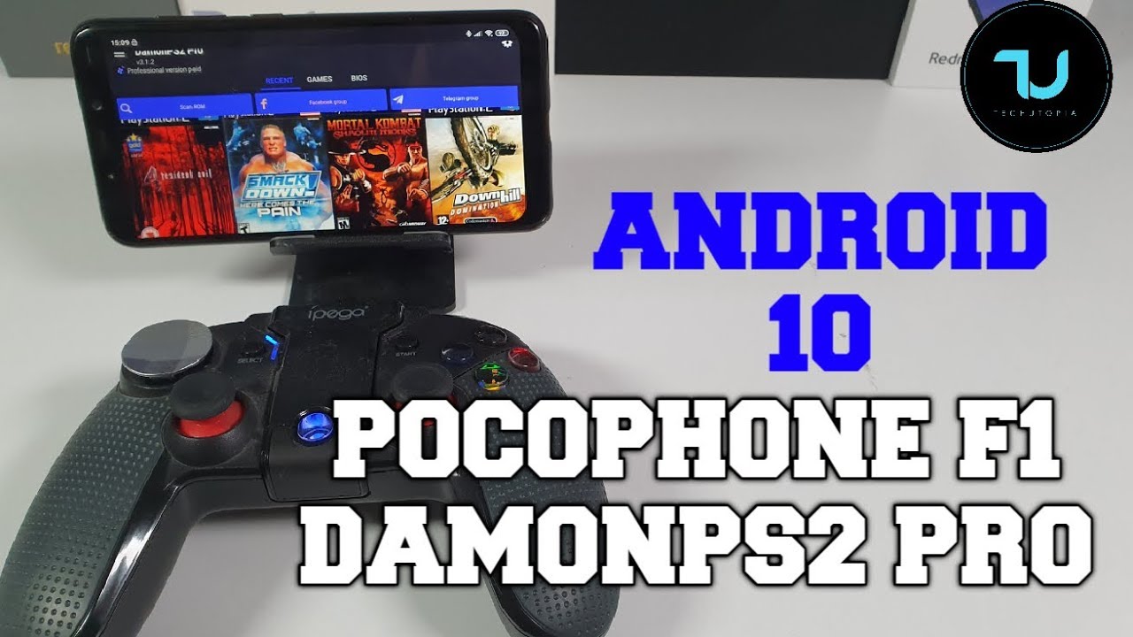 Concreet Kaarsen Kantine Pocophone F1 DamonPS2 Pro Gaming test v3.1.2 Android 10 NEW version  update/Snapdragon 845 - YouTube