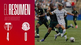 Portland Timbers 4-0 Atlético de San Luis | Resumen | LEAGUES CUP 2025 News