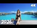 Blue Horizon Serenity 💙 Chill Deep House Tropical 4K UHD 2026 | Lunar Groove